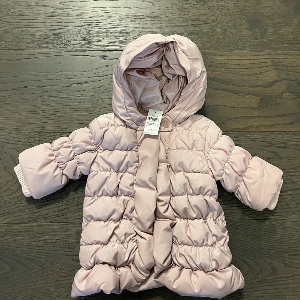 Gap pink winter coat 0-6M NWT retail $115